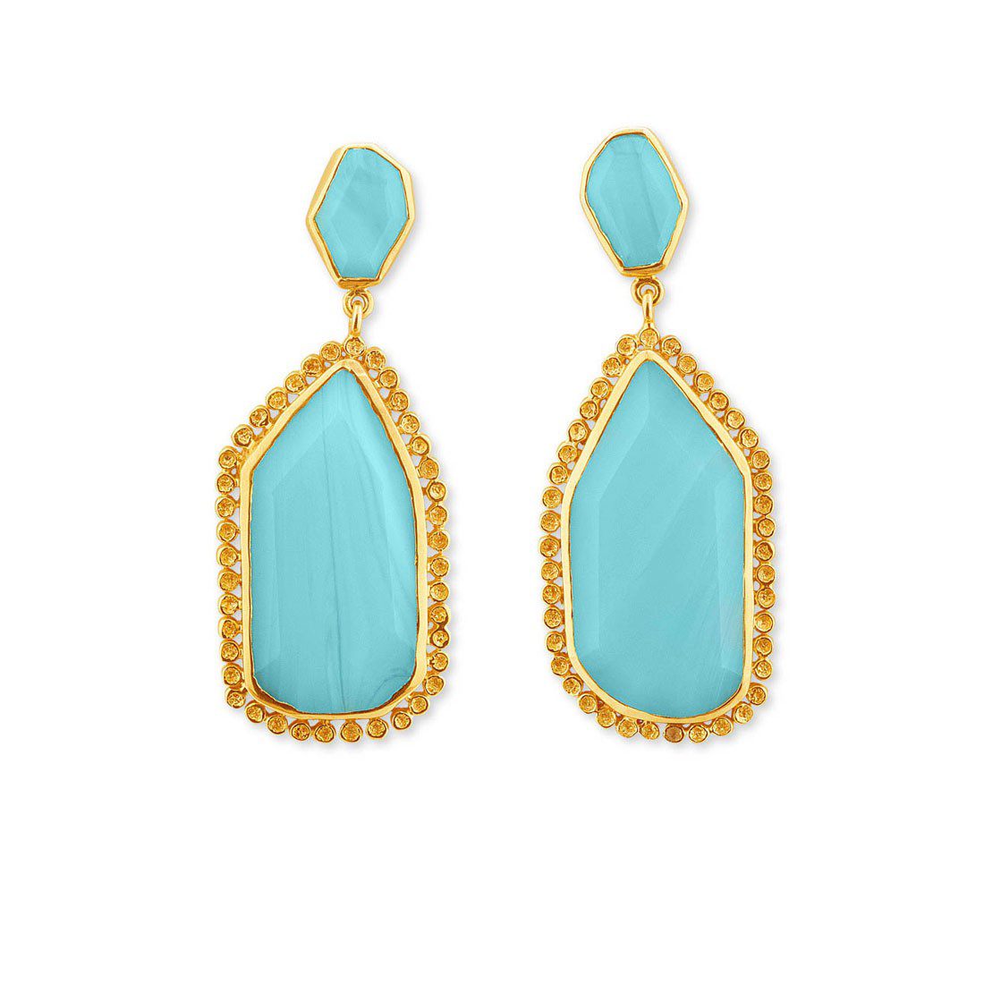 7 - Opal Earrings