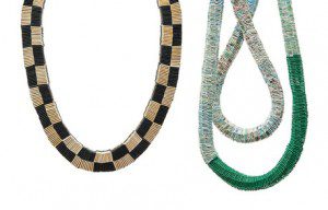 New paper jewellery collection by Catrine Berlatier
