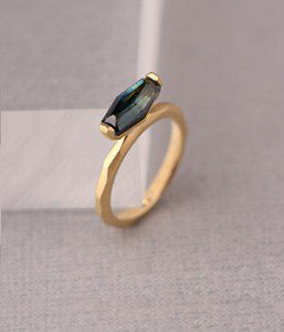 Krista McRae Stretched Hexagon Ring