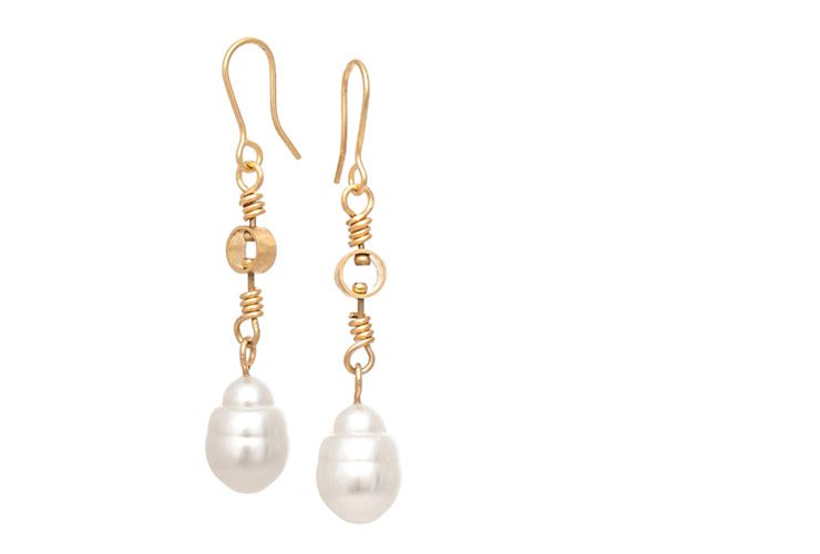 Laura Eyles - Pearl Earrings - Larger