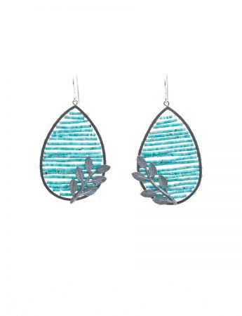 Reef with Leaf Earrings