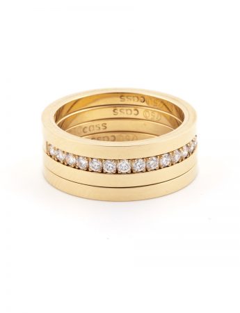 White Diamond Sixteen Ring