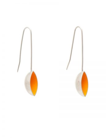 Pod Earrings – Light Orange