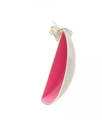 Half Shell Earrings – Pink