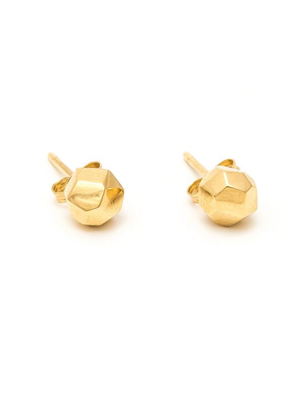 Medium Gem Stud Earrings