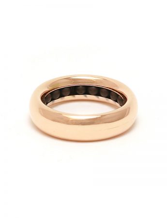 Ball Track Ring – Rose Gold & Ceramic Bearings