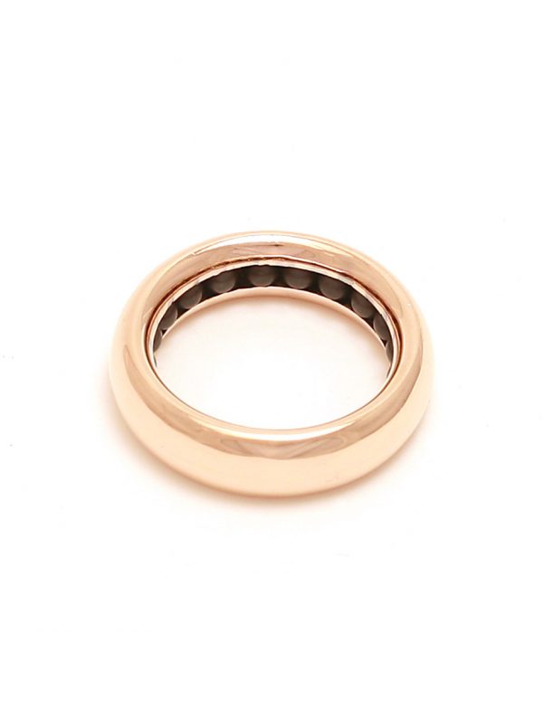 Ball Track Ring – Rose Gold & Ceramic Bearings