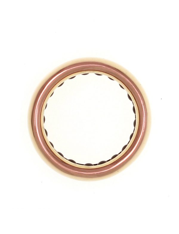 Ball Track Ring – Rose Gold & Ceramic Bearings