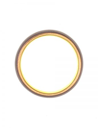 Gold Stripe Tantalum Ring