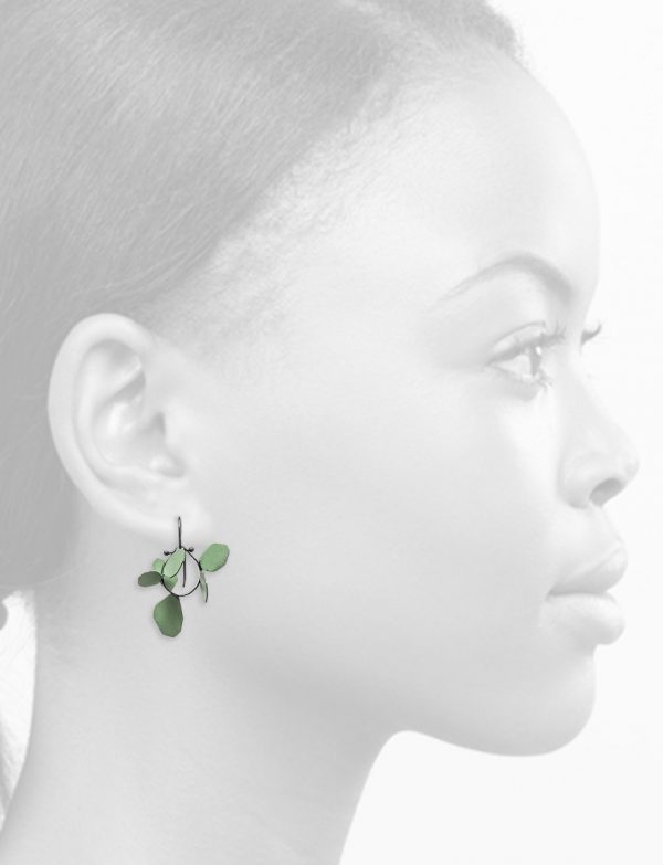 Wattle Earrings – Green