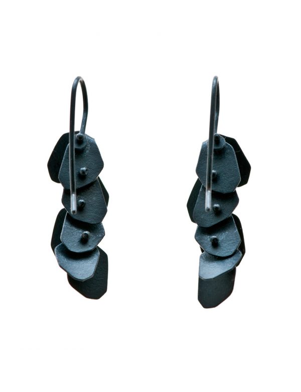 Wisteria 4 Drop Earrings – Black