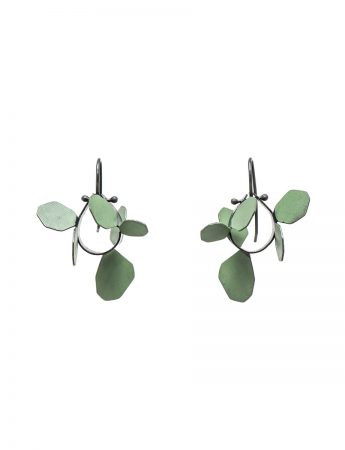 Wattle Earrings – Green