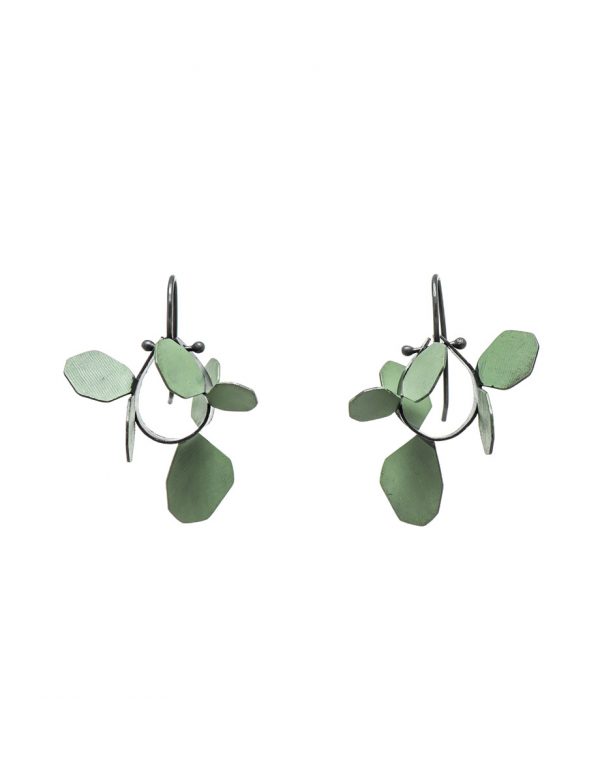 Wattle Earrings – Green