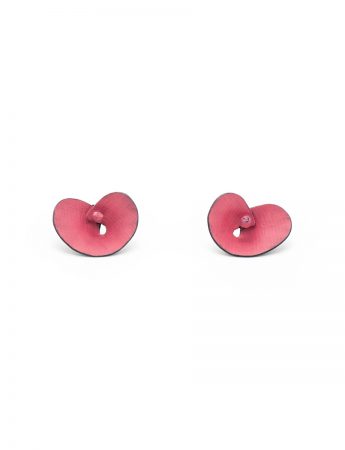 Orchid Stud Earrings – Pink