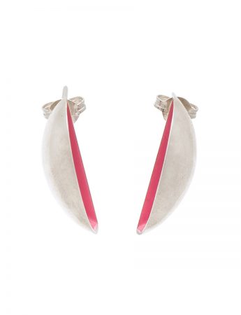 Half Shell Earrings – Pink