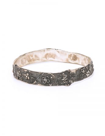 India Bangle – Oxidised Silver