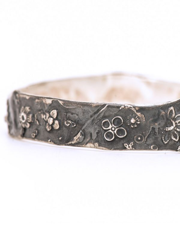 India Bangle – Oxidised Silver