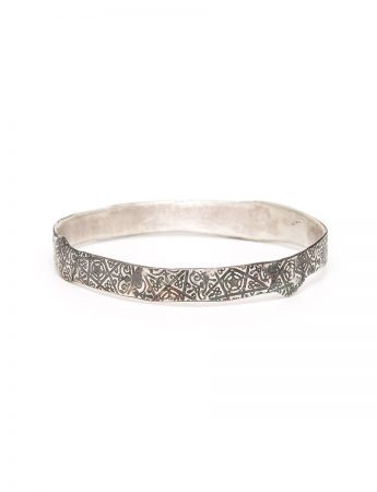 Morocco Bangle – Silver