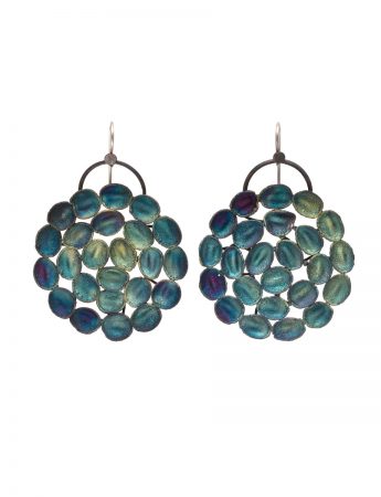 Hanging Earrings – Blue & Green