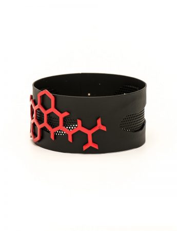 Black & Red Bangle