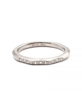 Night Sky Ring – White Gold & Diamond