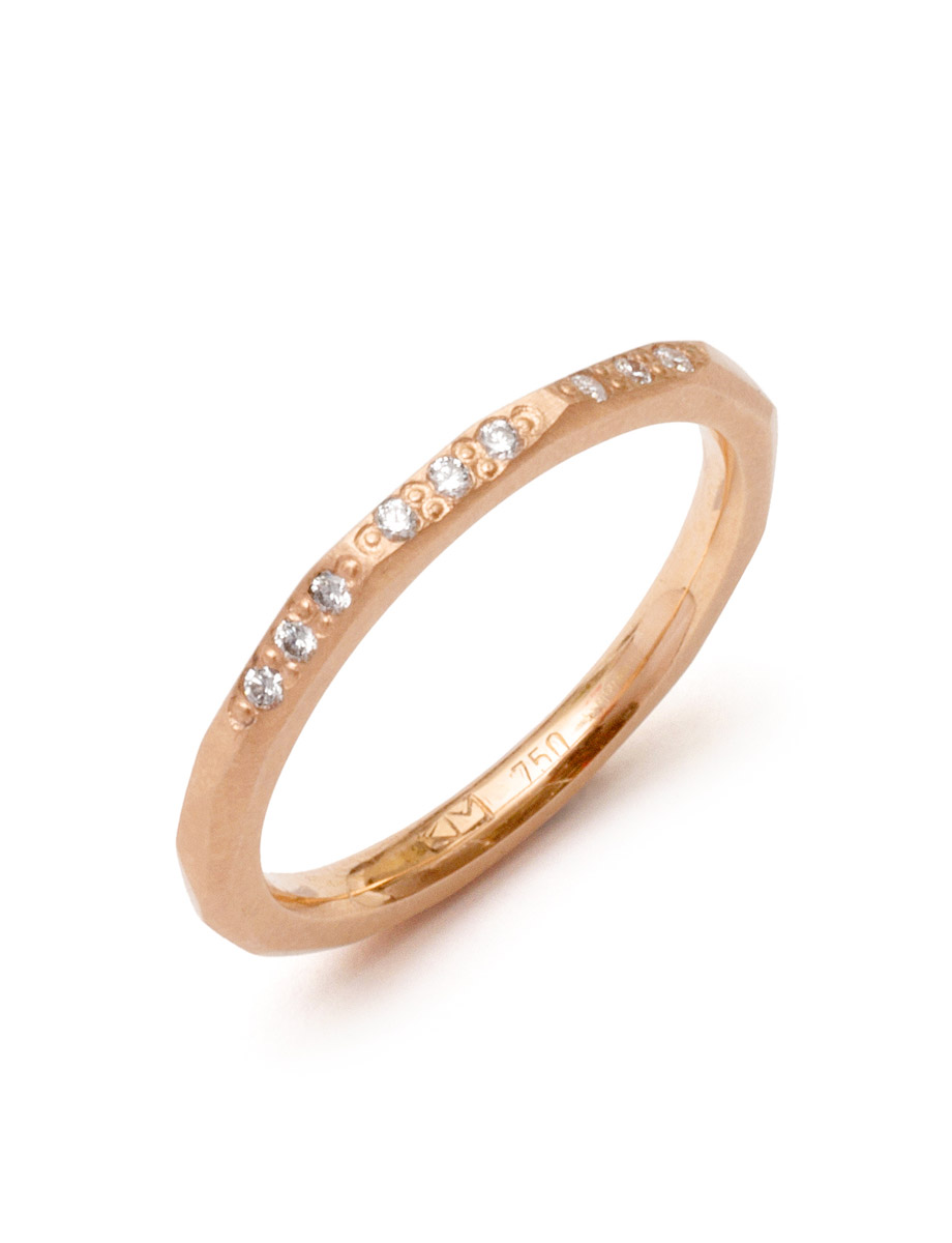 Night Sky Ring – Rose Gold & Diamond