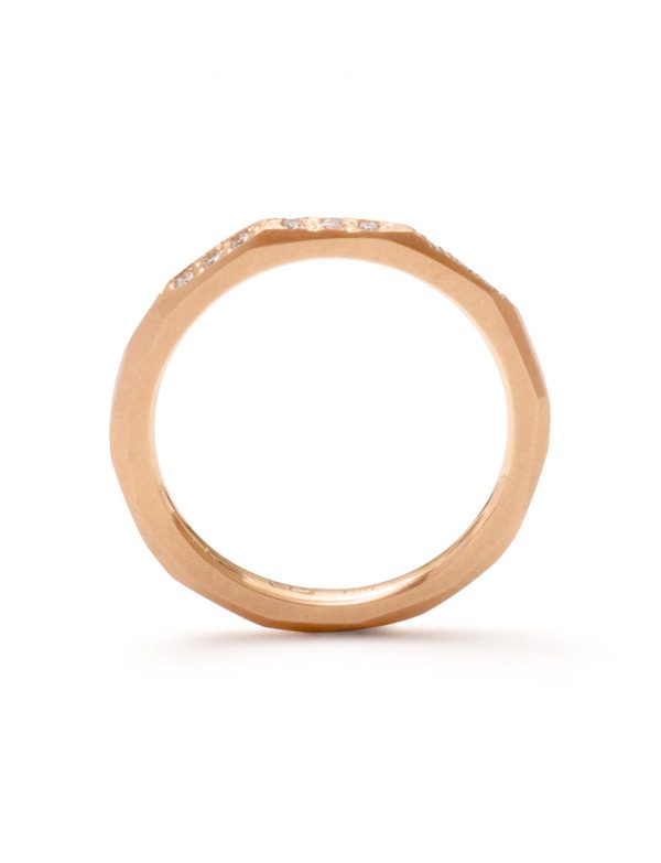 Night Sky Ring – Rose Gold & Diamond