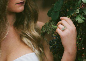 Julia deVille engagement ring