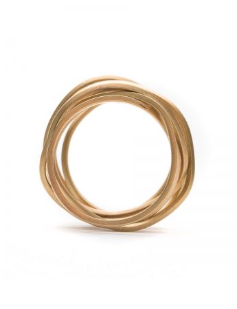 Ultracoil Ring – Yellow Gold