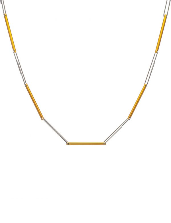 Hidden Line Neckpiece – Yellow