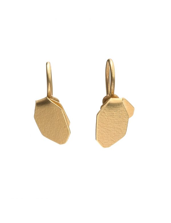 Wisteria Single Drop Earrings – Gold