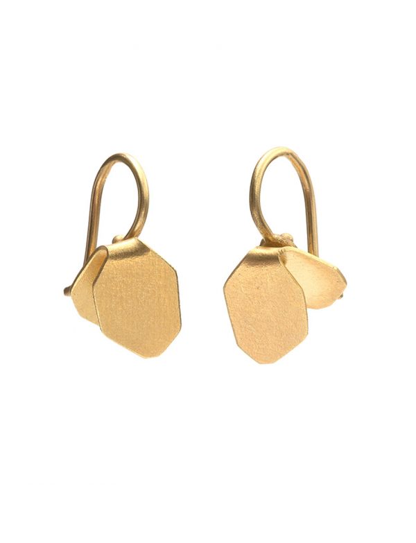 Wisteria Single Drop Earrings – Gold