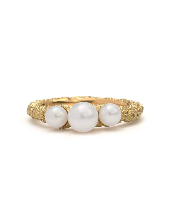 Celestial Pearl Ring – Gold & Akoya Pearl