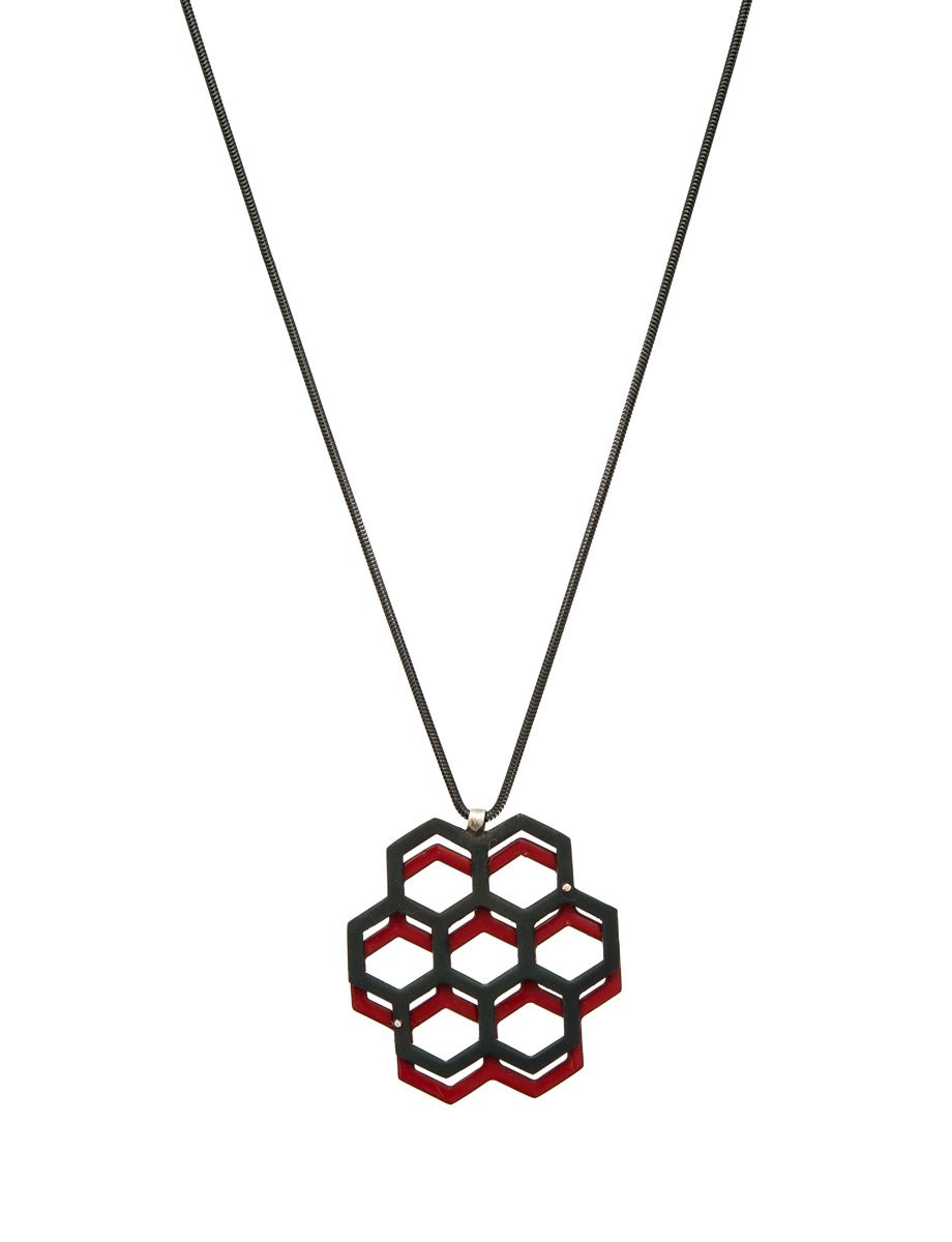Honeycomb necklace deals