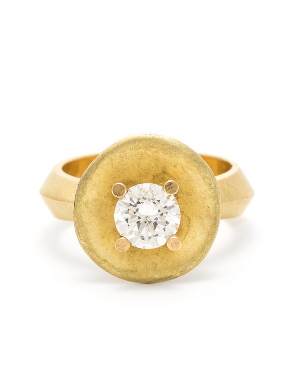 Buttercup Ring – Yellow Gold & Diamond