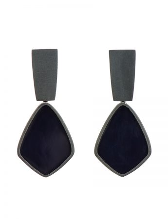 Dark Night Earrings – Blue Black