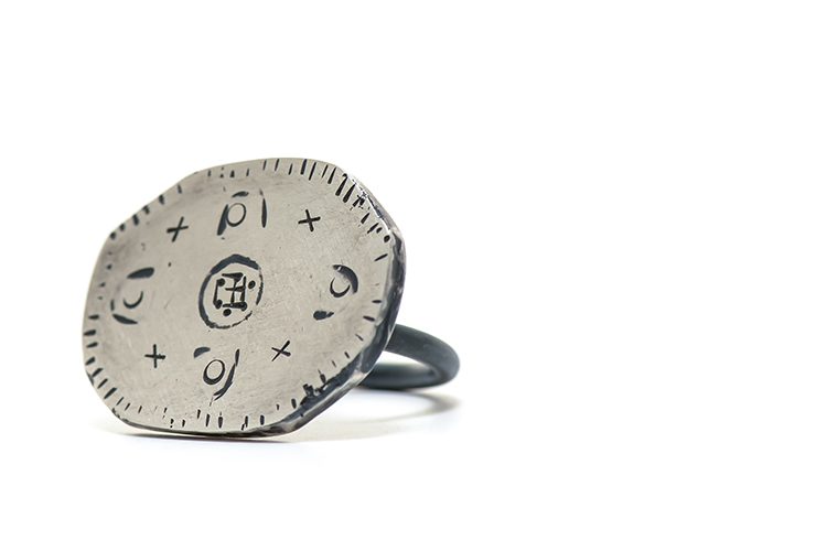 Ring for Touchstone Exhibition by Vikki Kassioras
