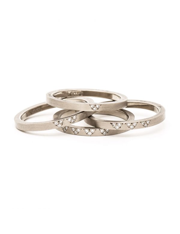 Cairo Four Stack Ring – Diamond