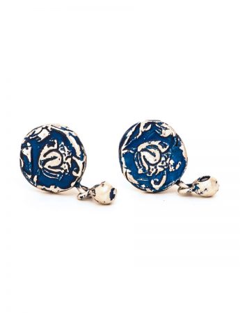 Fragment Stud Earrings – Blue