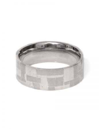 Shared Terrain White Gold Ring