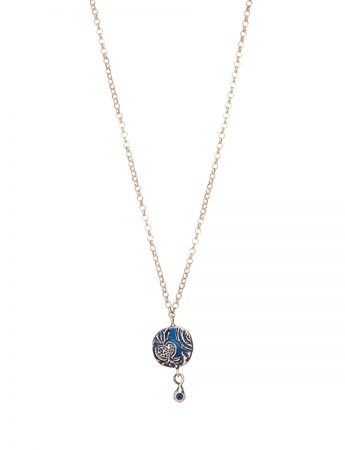 Fragment Pomegranate Necklace – Sapphire