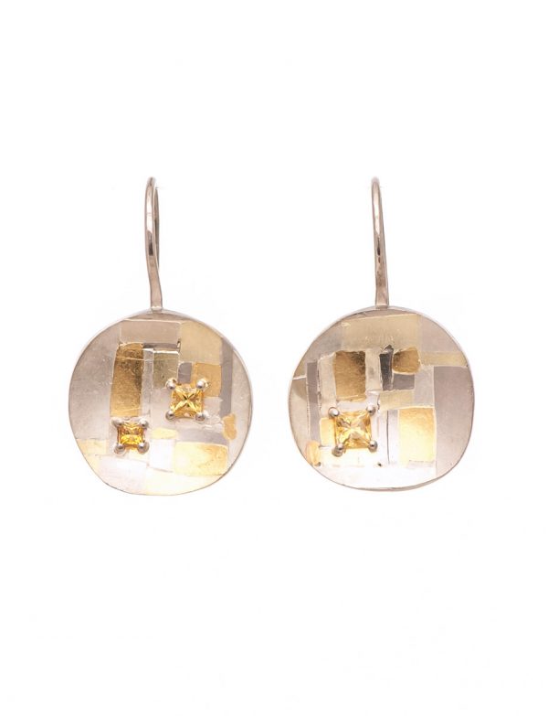 Shared Terrain Hook Earrings – Sapphire