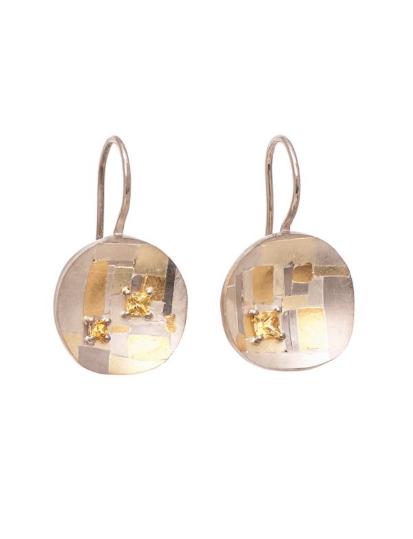 Shared Terrain Hook Earrings – Sapphire