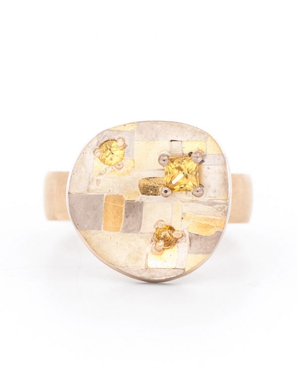 Shared Terrain Sapphire Ring