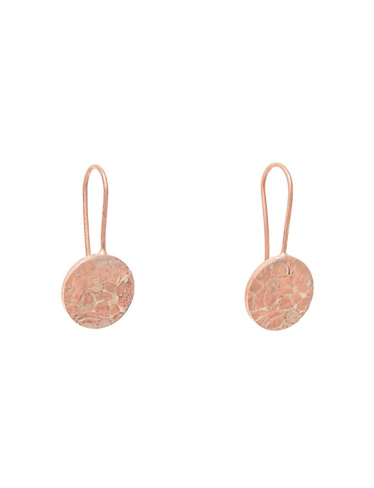 Claire's rose gold earrings deals