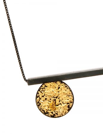 Circle Line Pendant Necklace – Long