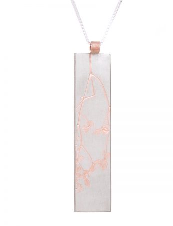 Plant Pendant (Japanese Blossom) – Rose Gold Plated