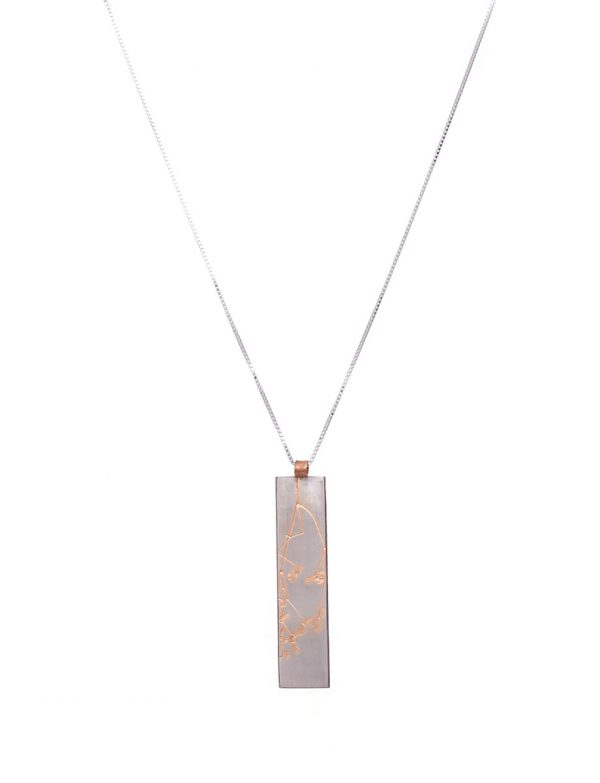 Plant Pendant (Japanese Blossom) – Rose Gold Plated