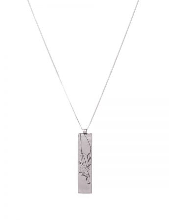 Plant Pendant (Leaf) – Silver