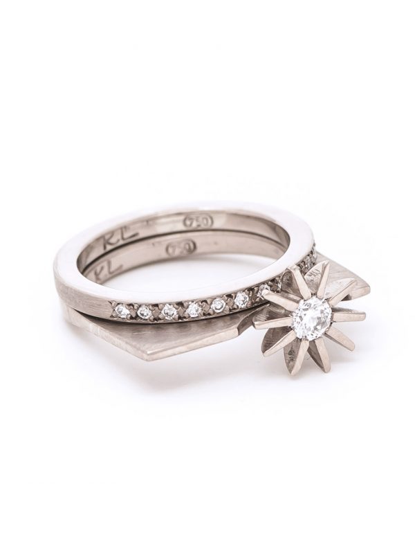 Radiant star engagement ring discount